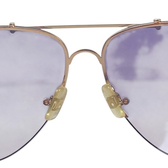 SWAROVSKI Sunglasses SW134 Purple with Crystal Facets at Temples - $224. main image 14